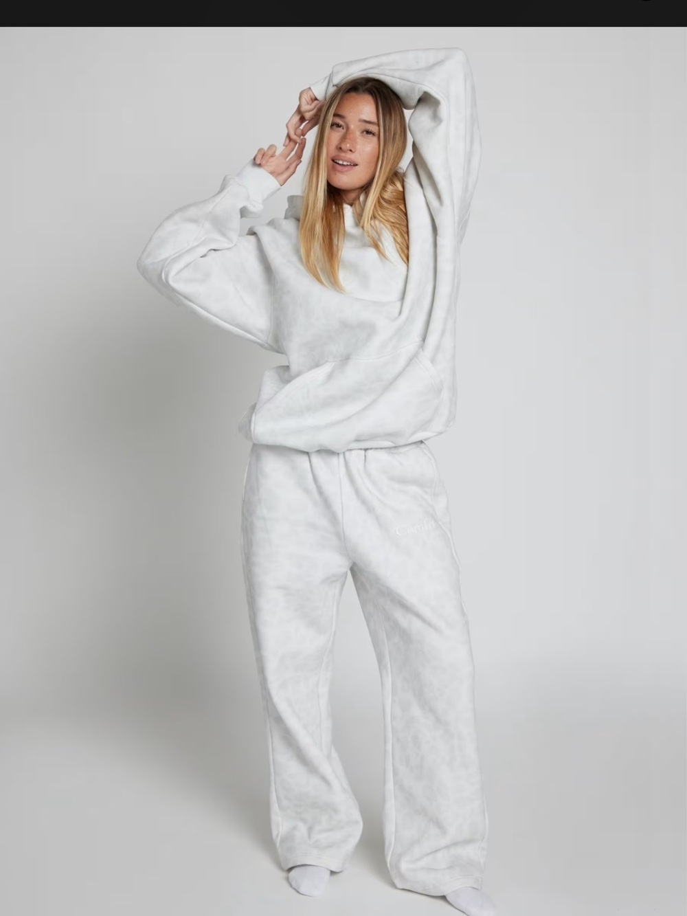 CMFRT Women's snow leopard sweat pants